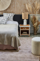 Tapis bleu en laine et viscose - Gentle Ciel  - 2 - Toulemonde Bochart