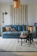 Tapis gris en PET polyester recyclé - Lake Silver  - 2 - Toulemonde Bochart