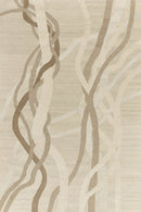 Tapis beige en laine - Lianes Naturel  - 1 - Toulemonde Bochart