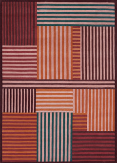 Tapis brique en laine - Mackintosh Brique  - 1 - Toulemonde Bochart