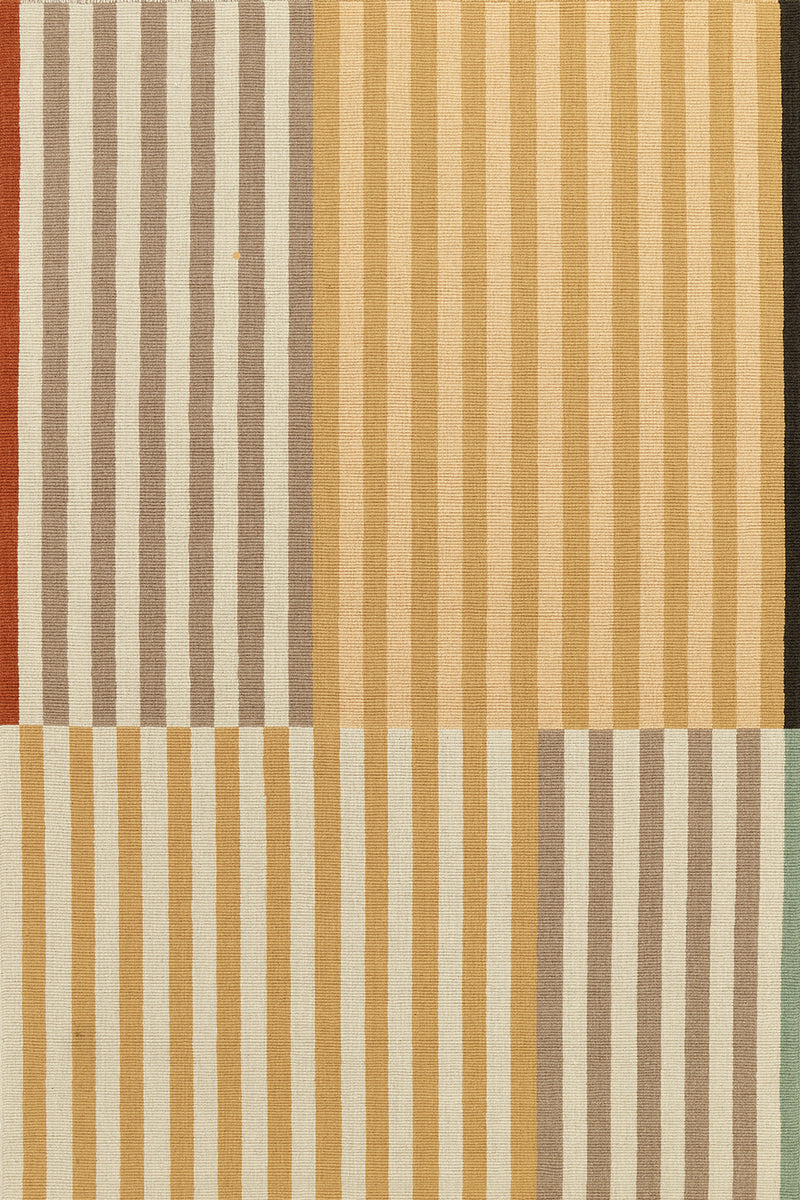 Tapis beige en laine - Panel Automne  - 1 - Toulemonde Bochart