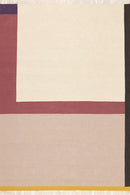 Tapis beige en PET polyester recyclé - Piet Sable  - 1 - Toulemonde Bochart