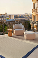 Tapis beige en PET polyester recyclé - Piet Mastic  - 3 - Toulemonde Bochart