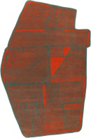 Tapis rouge en laine - Antica Rouge - 1 - Toulemonde Bochart