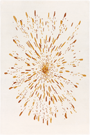 Tapis beige ocre en laine viscose - Paint Ocre - 1 - Toulemonde Bochart
