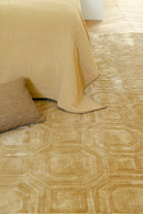 Tapis beige en tencel - Shaw Gold  - 3 - Toulemonde Bochart