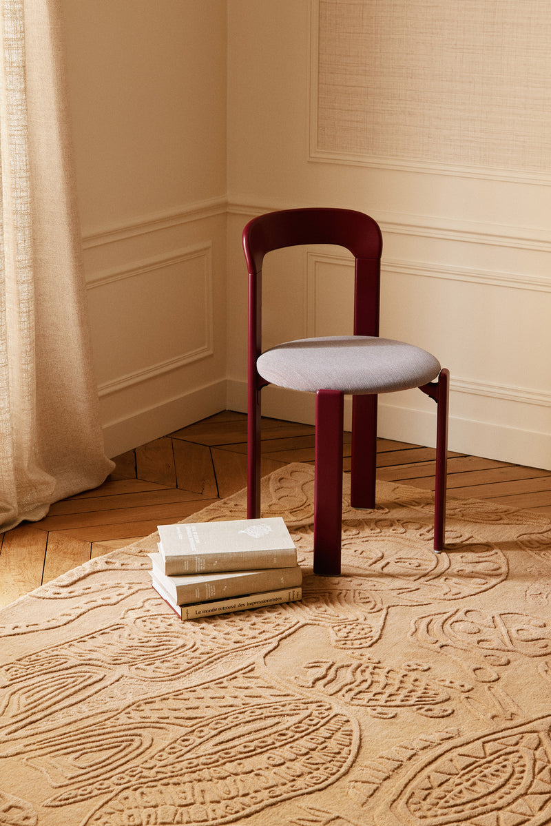 Tapis beige en laine Sabbia - Toulemonde Bochart