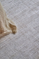 Tapis beige en laine et fibre de bambou - Dotty Craie  - 3 - Toulemonde Bochart