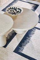 Tapis bleu 100% golden jute - Ciutadella Bleu - 4 - Toulemonde Bochart