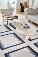 Tapis bleu 100% golden jute - Ciutadella Bleu - 3 - Toulemonde Bochart