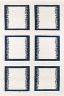 Tapis bleu 100% golden jute - Ciutadella Bleu - 1 - Toulemonde Bochart