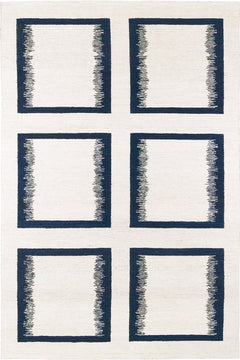 Tapis bleu 100% golden jute - Ciutadella Bleu - 1 - Toulemonde Bochart