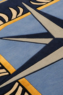 Tapis multicolore en laine - Compass Bahamas - 3 - Toulemonde Bochart