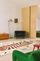 Tapis brun en laine - Corail Ocre - 6 - Toulemonde Bochart