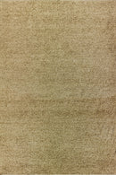 Tapis marron en polyester - Écume Argile  - 1 - Toulemonde Bochart