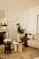 Tapis brun en laine - Exclamation Tabac  - 2 - Toulemonde Bochart