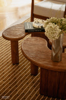 Tapis brun en laine - Exclamation Tabac  - 3 - Toulemonde Bochart