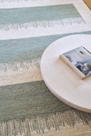 Tapis bleu 100% golden jute - Figueras Aqua - 4 - Toulemonde Bochart