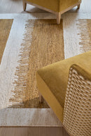 Tapis brun 100% golden jute - Figueras Gold - 5 - Toulemonde Bochart