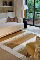 Tapis brun 100% golden jute - Figueras Gold - 3 - Toulemonde Bochart