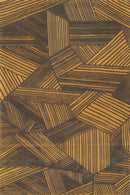 Tapis jaune en laine - Intreccio Safran  - 1 - Toulemonde Bochart