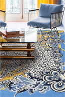 Tapis multicolore en laine viscose - Jungle Forest Bahamas - 2 - Toulemonde Bochart