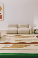 Tapis beige en PET - La Nuit Beige - 2 - Toulemonde Bochart