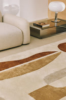 Tapis beige en PET - La Nuit Beige - 3 - Toulemonde Bochart