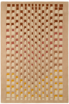 Tapis brun en laine - Ombra Terracotta - 1 - Toulemonde Bochart