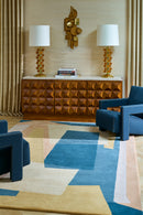 Tapis multicolore en laine - Pablo Automne - 2 - Toulemonde Bochart