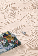 Tapis blanc en laine - Sabbia Blanc - 4 - Toulemonde Bochart