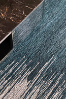 Tapis bleu 100% golden jute - Saona Bleu - 5 - Toulemonde Bochart
