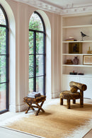 Tapis gold 100% golden jute - Saona Gold - 3 - Toulemonde Bochart