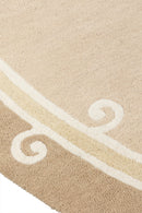 Tapis beige en laine - Syracuse Rond Naturel - 3 - Toulemonde Bochart