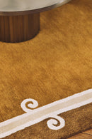 Tapis brun en laine - Syracuse Tabac - 4 - Toulemonde Bochart