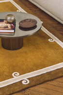 Tapis brun en laine - Syracuse Tabac - 2 - Toulemonde Bochart