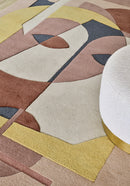 Tapis rose en laine - Aduma Terracotta  - 3 - Toulemonde Bochart