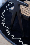 Tapis noir en laine - Baikal Noir  - 4 - Toulemonde Bochart