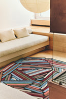 Tapis multicolore hiver en laine - Brindilles Hiver - 3 - Toulemonde Bochart