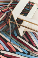 Tapis multicolore hiver en laine - Brindilles Hiver - 4 - Toulemonde Bochart