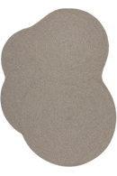 Tapis gris en polypropylène - Cloud Gris  - 1 - Toulemonde Bochart