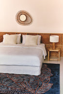 Tapis bleu nuit en laine - Eden Nuit - 3 - Toulemonde Bochart