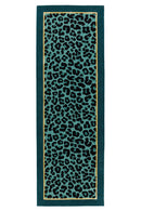 Tapis bleu en laine et viscose - Fauve Aqua  - 5 - Toulemonde Bochart