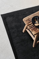 Tapis noir 100% laine - Fez Noir  - 2 - Toulemonde Bochart