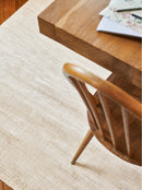 Tapis gris en fibre de bananier - Glam Perle  - 4 - Toulemonde Bochart