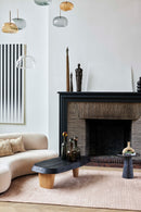 Tapis brun en fibre de bananier - Glam Cannelle  - 2 - Toulemonde Bochart