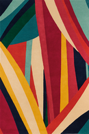 Tapis multicolore en laine - Ipanema Multi  - 1 - Toulemonde Bochart