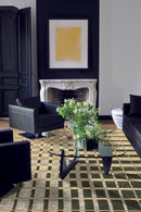 Tapis brun en laine et bambou - Isadora Or  - 2 - Toulemonde Bochart