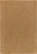 Tapis beige en laine tencel - Kantha Beige  - 1 - Toulemonde Bochart