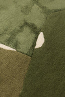 Tapis kaki en laine et viscose - Muse Kaki  - 4 - Toulemonde Bochart